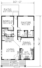 Craftsman Floor Plan Main Floor Plan