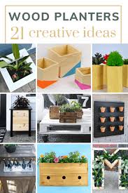 diy wooden planters 23 creative ideas