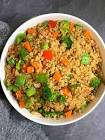 asian fried quinoa delight