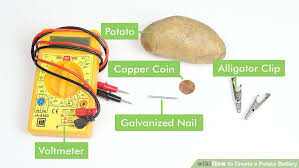 How To Create A Potato Battery 13 Steps With Pictures