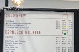 Starbucks malaysia price list 2021. Starbucks Singapore Menu Prices Are They The Same Islandwide