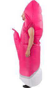 Mens Pink Inflatable Rabbit Vibrator Funny Stag Do Rude Fancy Dress Costume  5060401251734 | eBay
