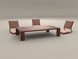 Some mannerisms that are considered taboo in japan not found in other countries. Japanese Style Low Dining Table And Chair By Artemishe 3docean