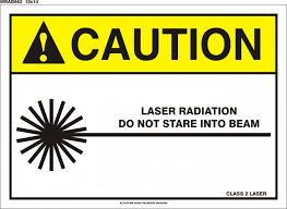 laser radiation do not stare beam ansi