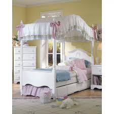 The canopies create a romantic and cozy atmosphere in the home. Girls Canopy Bedroom Set Ideas On Foter