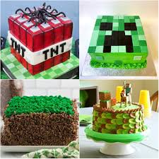 best minecraft birthday cakes