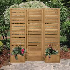 Yardistry 5 X 5 Wood Privacy Screen