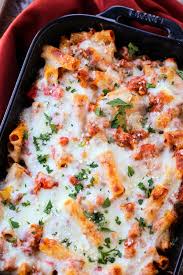 sausage and peppers baked ziti