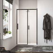 Merlyn Black 1700 Sliding Shower Door
