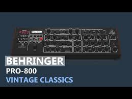 Behringer Pro 800 Vintage Classics