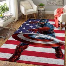 background american flag rug carpet