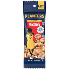 planters dry roasted peanuts 6 1 75oz
