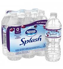 nestle splash water beverage with