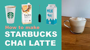 make starbucks chai tea latte shorts
