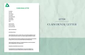 claim letter in word free template