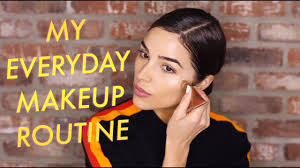 my everyday makeup routine olivia