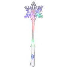 magical snowflake light up wand