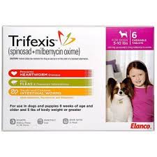 Buy Trifexis For Dogs Fleas Worms Heartworm Control Treatment Online