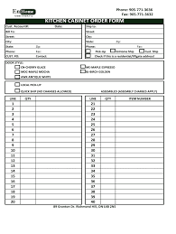 cabinet order form fill out sign