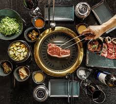 korean bbq restaurant grills