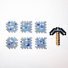 Minecraft ore blocks by zapperier. Instagram Photo By Pixelempire Pixel Empire Via Iconosquare Diy Perler Beads Perler Beads Designs Fuse Beads