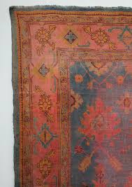 a mid 19th century oushak carpet