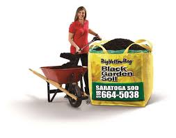 fresh black garden soil black mulch