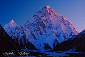 You can only climb it successfully, if you are a professional rock climber and ice climber, too. Good Morning K 2 Mountain Photography Mountain Pictures Beautiful Mountains