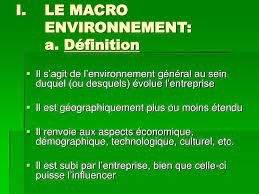 PPT - LE MACRO ENVIRONNEMENT PowerPoint Presentation, free download -  ID:1026631