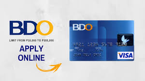 bdo credit card how to apply