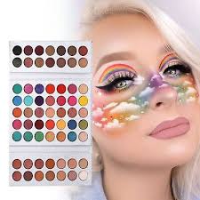 63 color eye shadow highlighter to