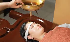 shirodhara oil drip treatment