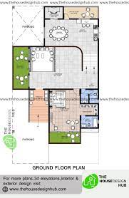 4 Bhk Duplex Bungalow Floor Plan