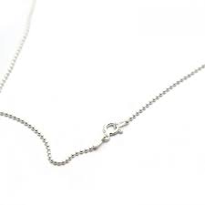 ball chain 1mm with clasp 6