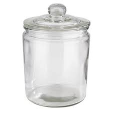storage jar 2 0 liters glass lid with