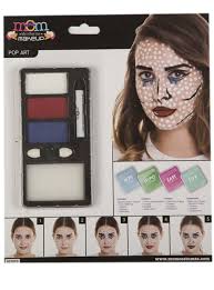 pop art make up für erwachsene 24h