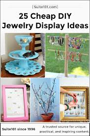 25 homemade diy jewelry display ideas