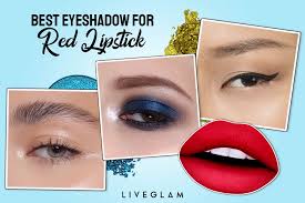 best eyeshadow ideas to match with red