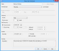 sql server backup automatically