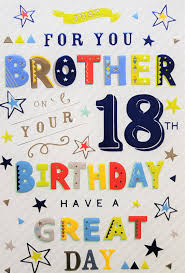to a special brother happy 18th