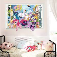 My Little Pony 3d Window Decal Graphic