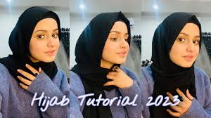 hijab tutorial 2023 latest and easy