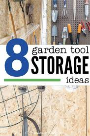 12 Garden Tool Storage Ideas How To