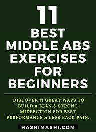 11 best middle abs exercises for