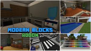 modern blocks addon 1 20 1 19 mcpe