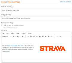 Maybe you would like to learn more about one of these? Strava Club Integration Runsignup Blog