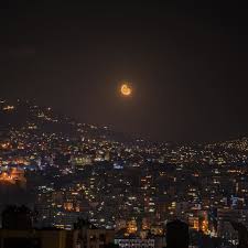Under The Moonlight Moon Light Citylights City