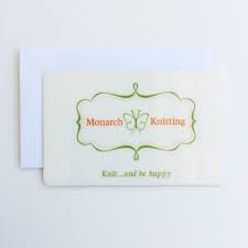 Print At Home Gift Certificate Monarch Knitting