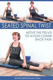 seated spinal twist modifications to