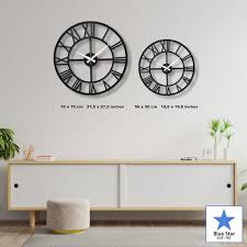 Led Roman Metal Wall Clock Clocks For